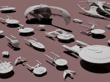 Starships size comparison (Star Trek)